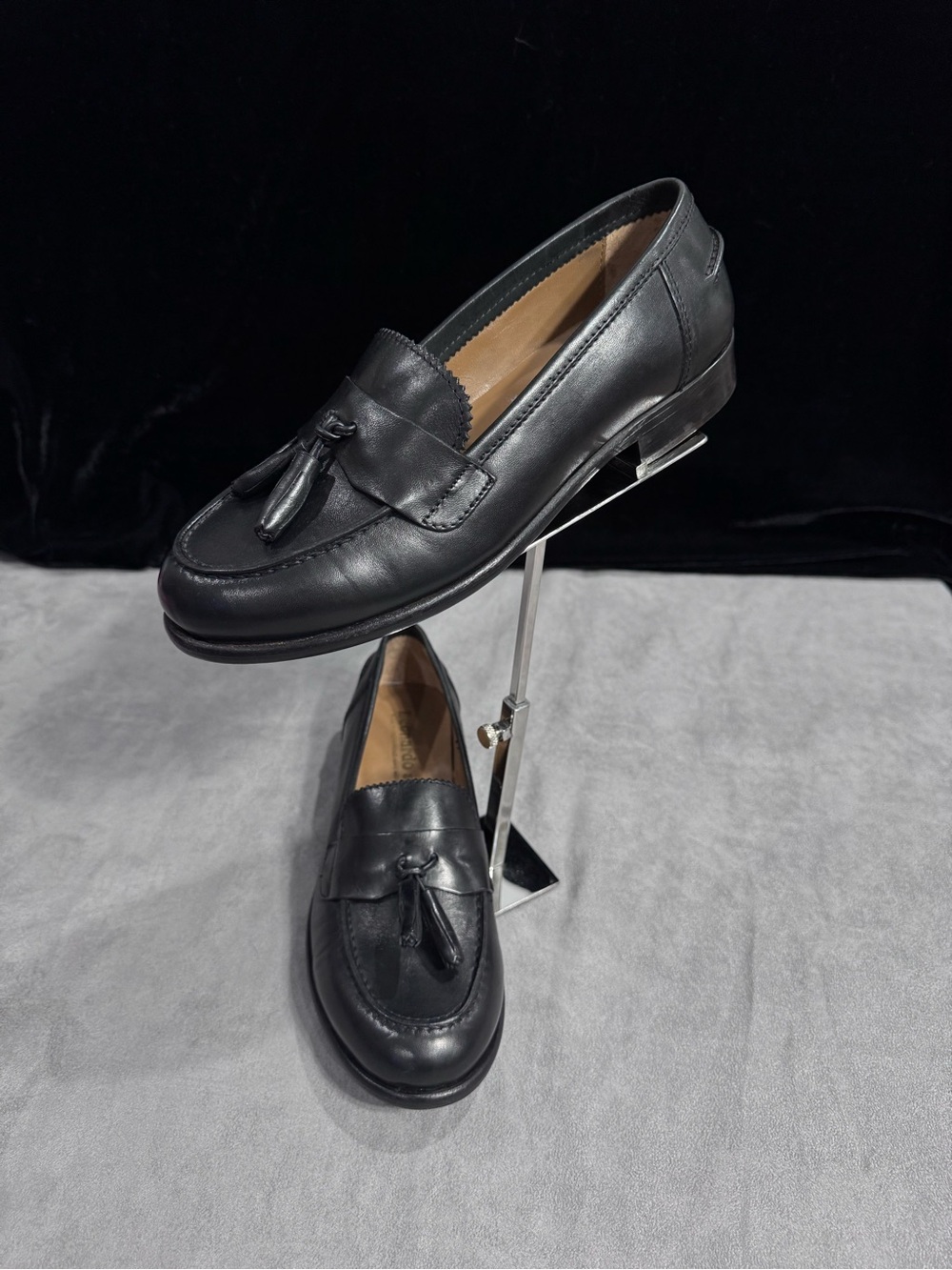 Leonardo Italian Leather Tassel Loafers